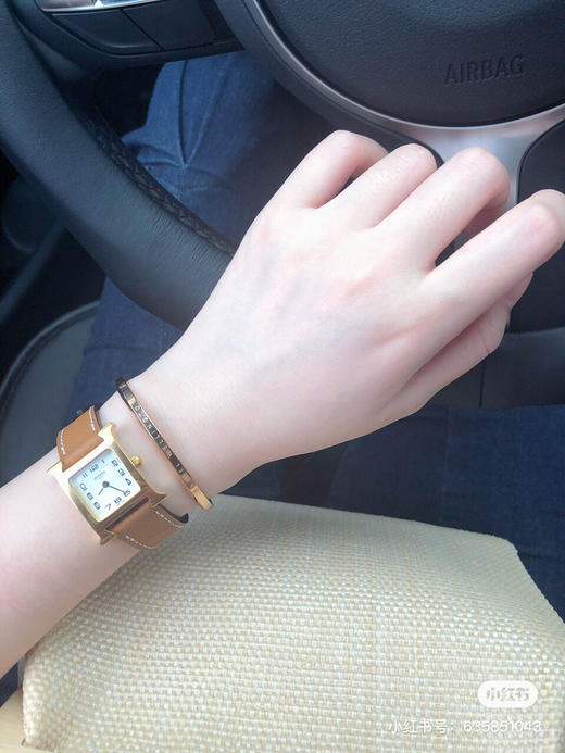 爱马仕H手表-棕金色 商品图1