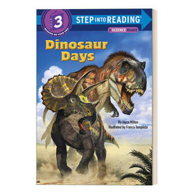 英文原版 Step into Reading 3 - Dinosaur Days 恐龙时代 兰登分级阅读 英文版 进口英语原版书籍