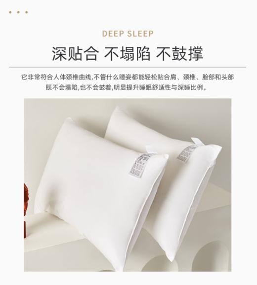 中策严选特别订制羽丝绒枕头 五星级酒店枕头护颈枕头芯柔软舒适3.175 商品图2
