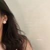 搭配利器丨法式【马贝珍珠】圆形馒头珍珠耳钉女 银针 商品缩略图3