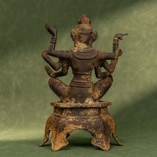 清 铁铸六臂观音像 商品图1