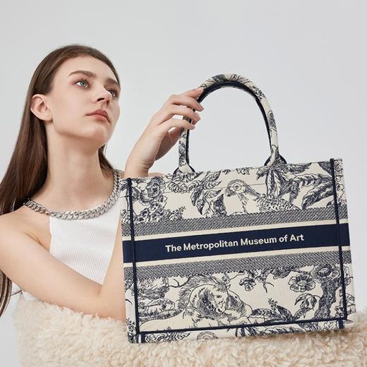 大都会艺术博物馆经典馆藏系列 重工刺绣手提包单肩包 商品图2