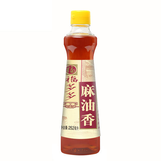 福多多252ml“麻油香”芝麻香调和油（6937390155208） 商品图0