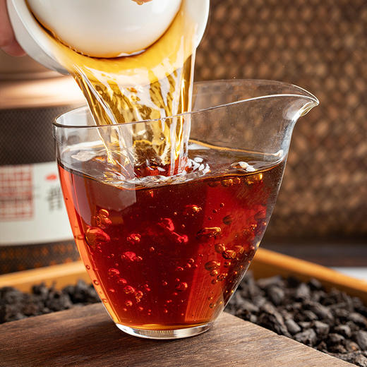 「两罐礼盒装！普洱碎银」糯米香碎银子 茶化石普洱茶熟茶熟普 云南茶饮茶叶 商品图3