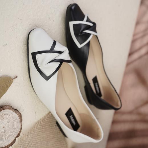 westory女鞋2023夏季新款平底羊皮百搭单鞋羊皮内里内垫73461 商品图5