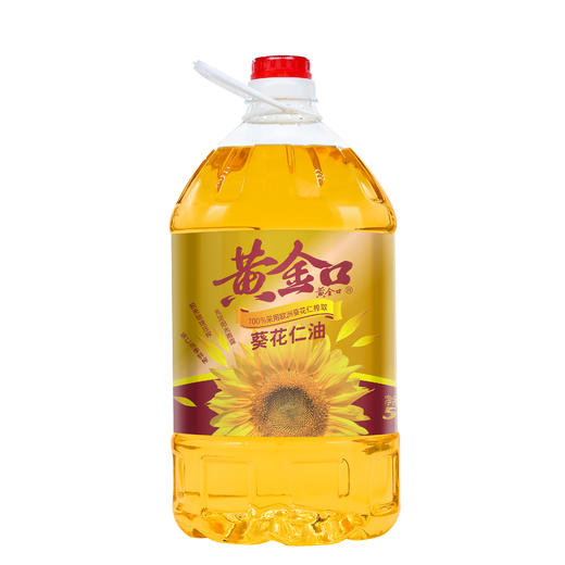 黄金口物理压榨葵花仁油5L（6924497920563） 商品图0