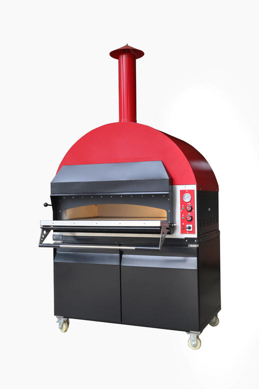 EN-06W披萨烤箱电烤箱带储物柜专业新冷轧钢板商用烤箱石板箱高温专用电热500面包披萨烤鱼包邮 商品图7