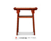 红桥红  家具严选  缅甸花梨（大果紫檀）【石面  70 刀牙带屉板双层 小酒桌 】 商品缩略图0