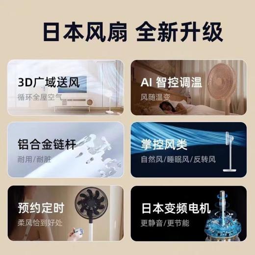 旗舰升级款日本西哲可伸缩蓝牙空气循环扇288plus 商品图4
