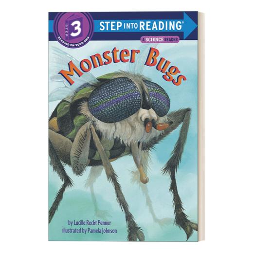 英文原版 Step into Reading 3 - Monster Bugs 怪物臭虫 兰登分级阅读3 英文版 进口英语原版书籍 商品图1