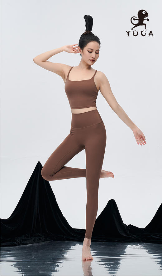 清仓款不退不换壁虎瑜伽【2305SY241】裸感弹力高弹背心（可拆卸胸垫）【发货】 商品图4