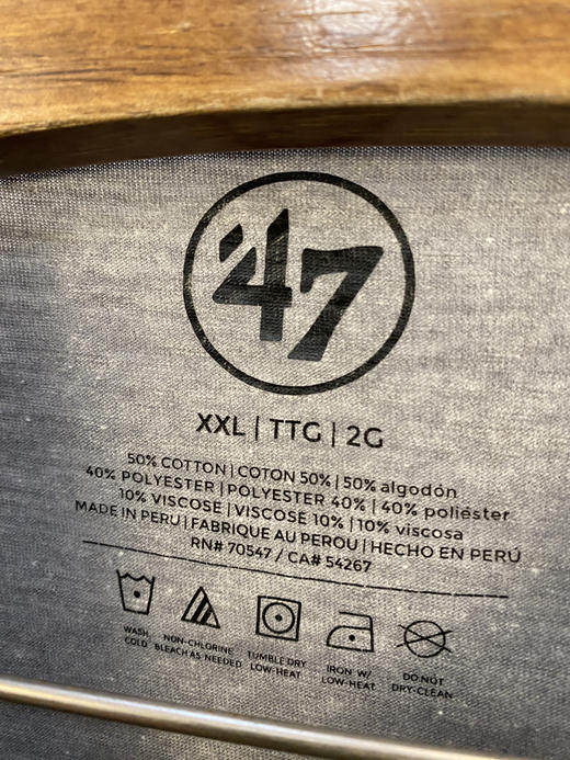 ‘47 NFL 美国职业橄榄球大联盟 短袖T恤 _SST(2XL) 商品图2