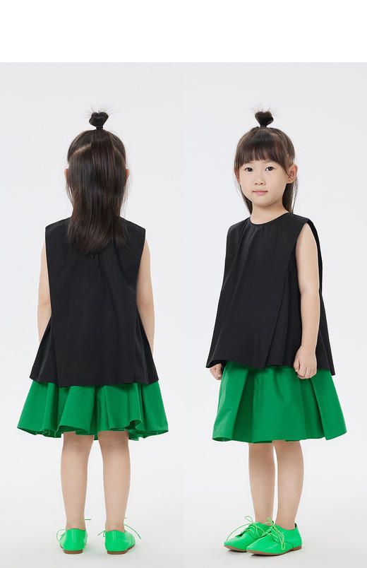 jnby   23年夏款  全棉府绸无袖TOP  1N6211470 商品图10