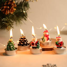 【日用百货】香氛圣诞礼盒助装饰氛围室内蜡烛
