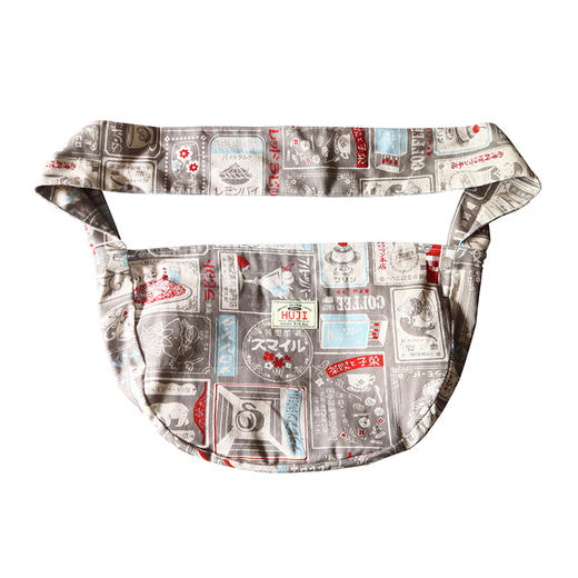 HUJI祤集Hobo斜挎包插画复古标签 商品图13