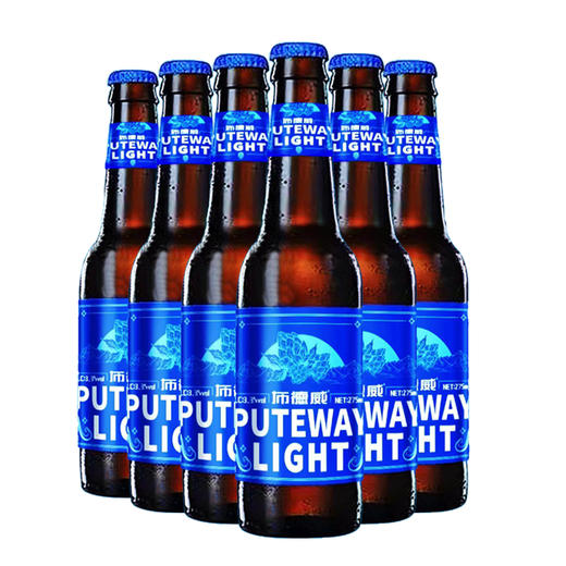 蓝色经典布德威轻啤275ml*1瓶/6瓶/12瓶 商品图2