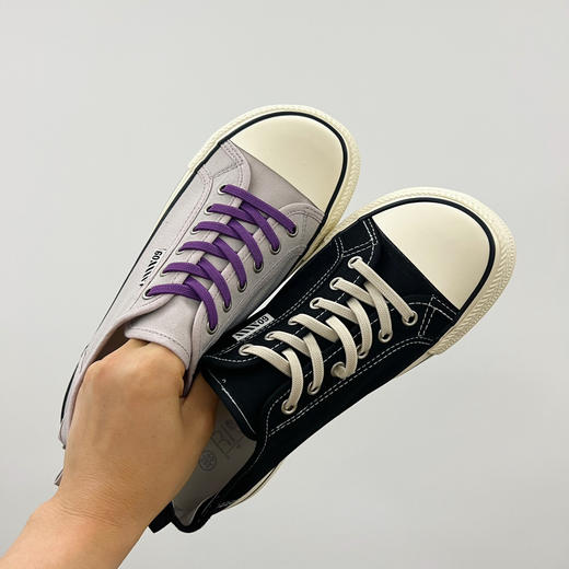 春夏超薄| 暴走不累 一脚蹬宽头板鞋-帆布鞋【包邮+三天无理由退huan】 商品图6