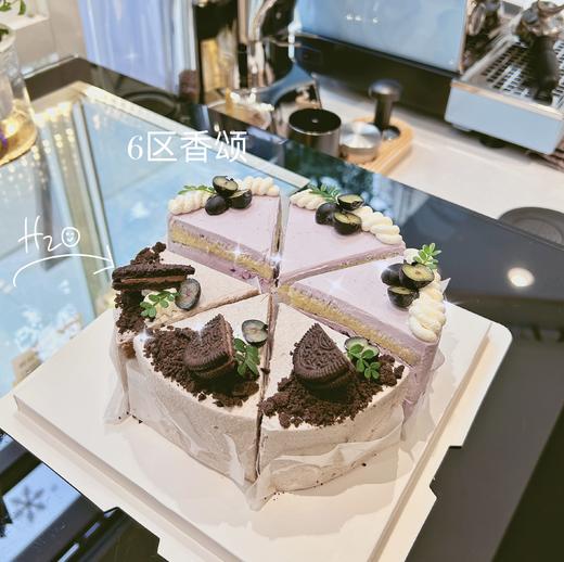 【双拼蛋糕】百香果芒果/奥利奥/蓝莓/焦糖香蕉/栗子，5种口味任选2种 商品图4