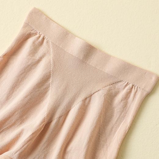 【90-150斤】裸氨女士无缝内裤精梳棉高腰弹力平角裤蕾丝花边安全裤（单条装）2015/0009/0019/0020/0022 商品图10