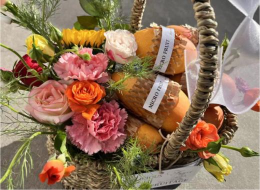 芒果鲜花花篮（拼团） 商品图0