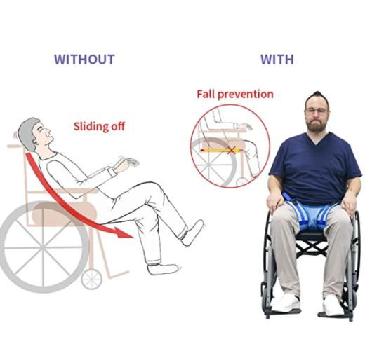 移护康老年人轮椅防跌骨盆坐垫高效吸水无惧机洗操作简单 商品图2