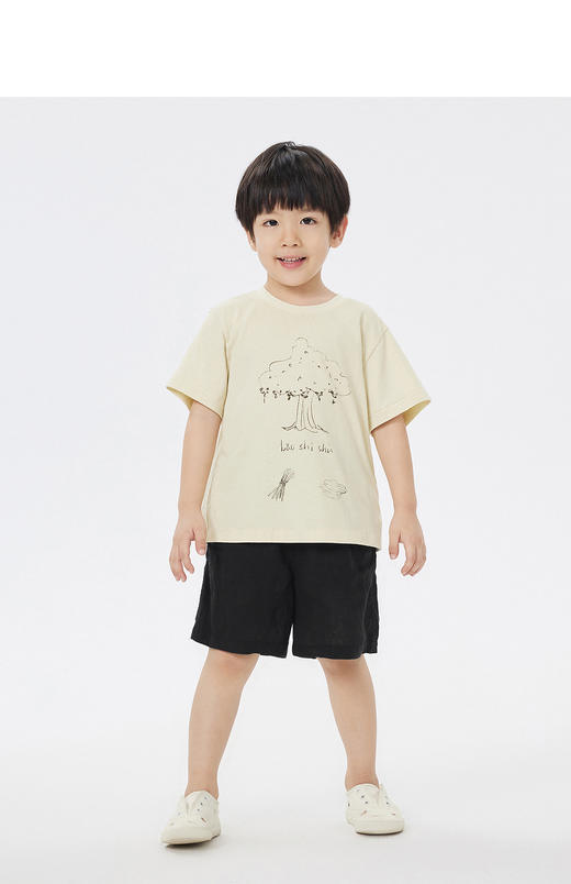 jnby   23年夏款  原创手绘干爽短袖T恤  1N6114030 商品图3