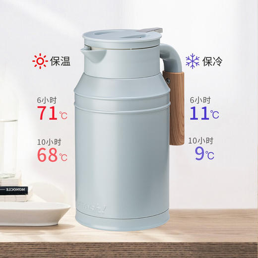 日本mosh！复古牛奶罐保温壶 1.5L 商品图13