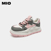 MIO米奥女鞋撞色多巴胺面包鞋休闲厚底板鞋圆头黑白熊猫鞋增高鞋M234583873 商品缩略图1