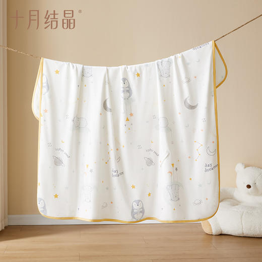 婴儿抱被初生新生儿的包被纯棉夏季薄款外出空调房包裹巾 商品图0