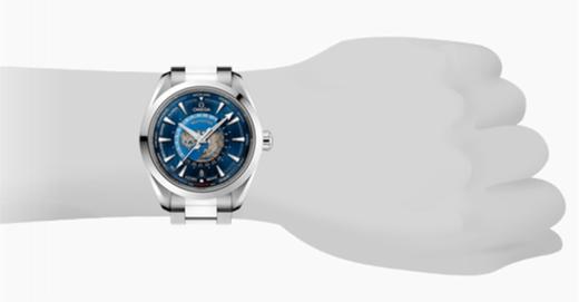 欧米茄 OMEGA 海马系列 AQUA TERRA 150米腕表 43毫米至臻天文台GMT世界时腕表 220.10.43.22.03.001 商品图2