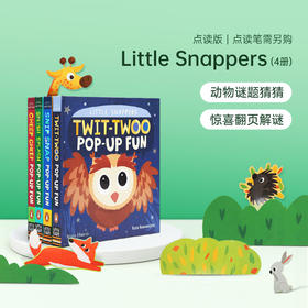 【小彼恩出品】Little Snappers 4册 点读版 英文原版点读书 遇见小MI