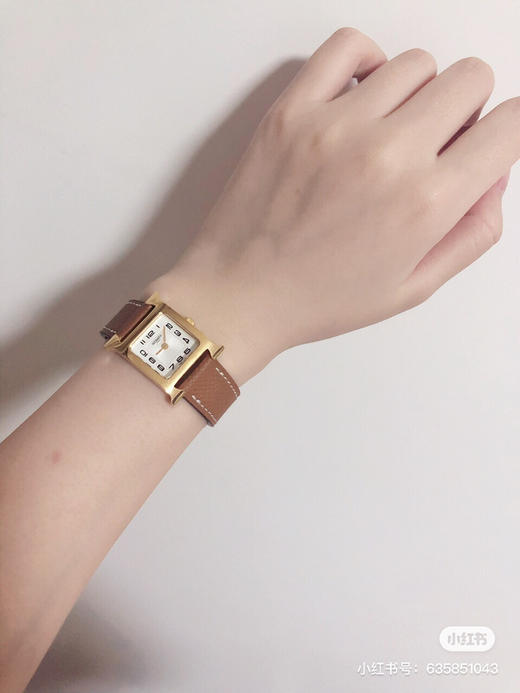 爱马仕H手表-棕金色 商品图3