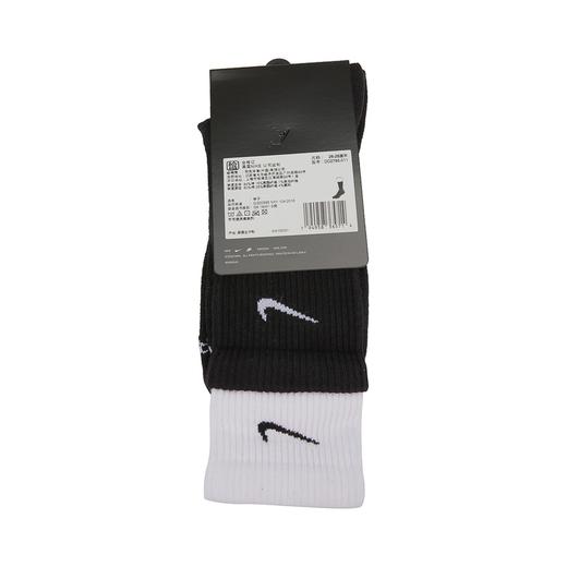 Nike/耐克男女EVERYDAY PLUS CUSH CREW中筒袜DD2795-011 商品图1