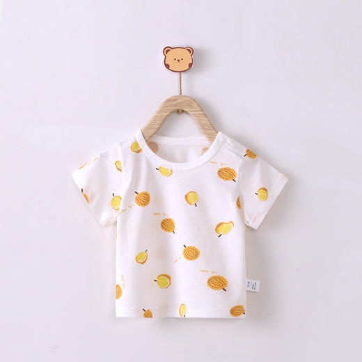 【云朵般柔软舒适】薄款婴儿短袖新生儿宝宝衣服夏季婴幼儿全棉夏装女婴童外出服 商品图7