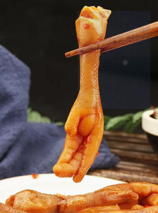 悠之优味轻卤凤爪（盐焗味）105g 商品图0