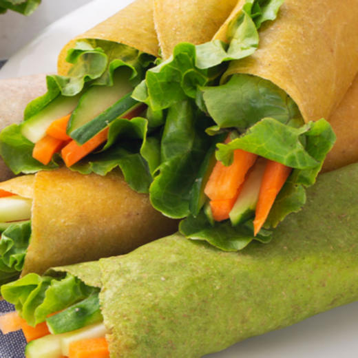 【粗粮主食】粗粮君荞麦卷饼500g/袋*3袋（荞麦/全素萝卜/全素素菜三种口味任选） 商品图3