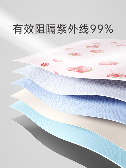 左都ZD162水果六折常规胶囊壳防晒伞晴雨两用 商品图3