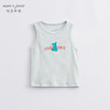 马克珍妮新款夏装女童字母卡通图案弹力背心 儿童上衣230678 商品缩略图2