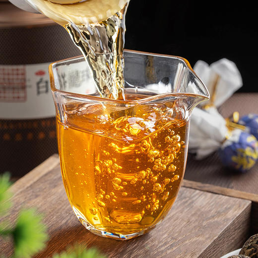 「两罐礼袋装！白茶龙珠」福鼎龙珠茶老白茶老寿眉茶叶陈香小沱茶礼盒装茶饮 商品图3