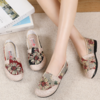 【服装鞋包】-一脚蹬女鞋老北京布鞋舒适透气妈妈鞋 商品缩略图2
