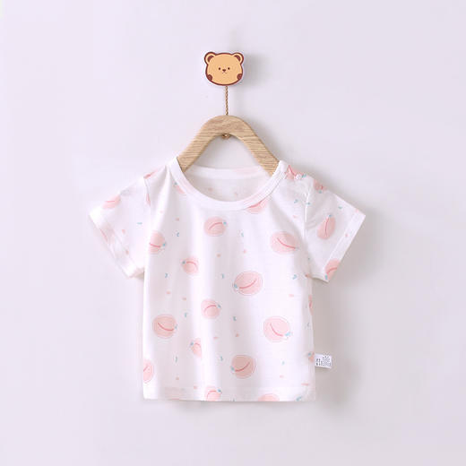 【云朵般柔软舒适】薄款婴儿短袖新生儿宝宝衣服夏季婴幼儿全棉夏装女婴童外出服 商品图1