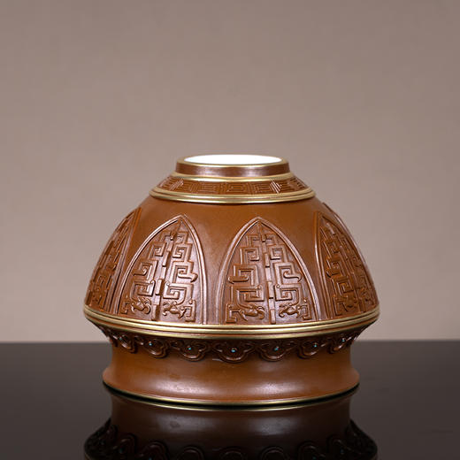 古铜彩夔龙纹龙纹建水 商品图4