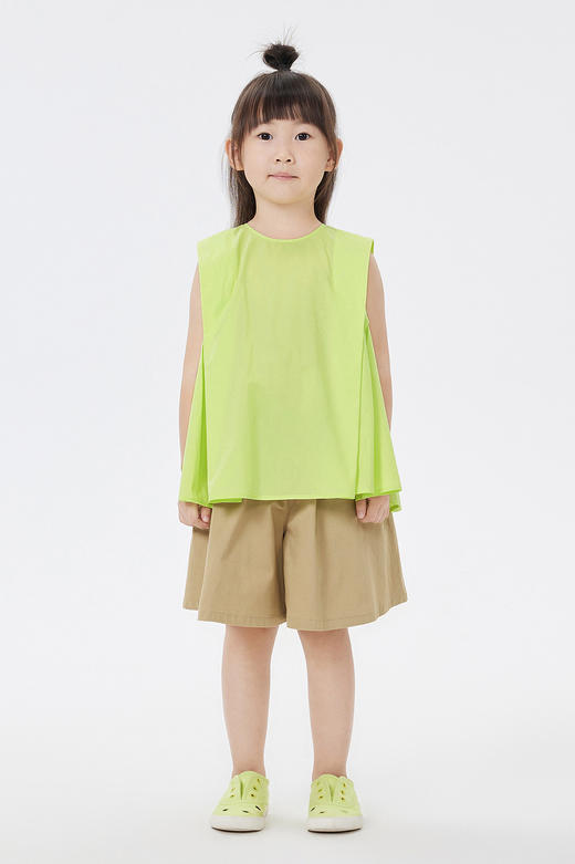 jnby   23年夏款  全棉府绸无袖TOP  1N6211470 商品图0