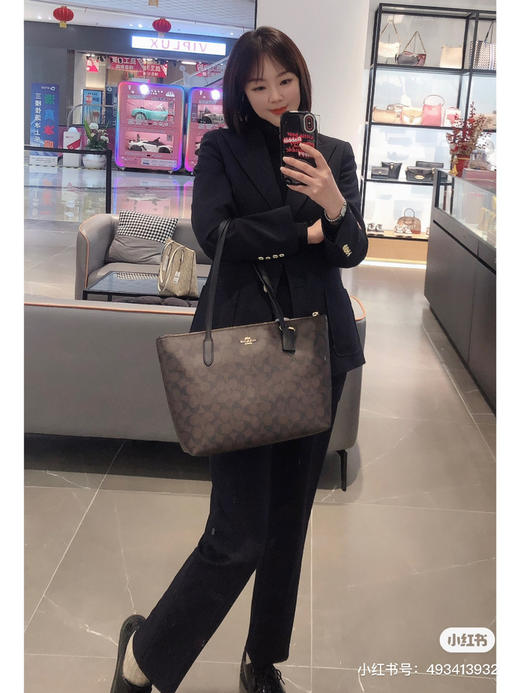 Coach拉链托特包-3色，特价🉐️ 商品图5