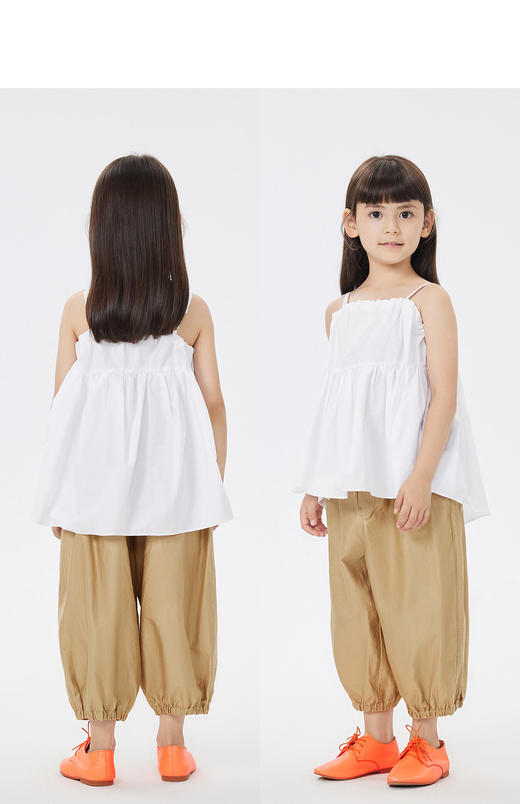 jnby  23年夏款  全棉府绸吊带背心  1N6013590 商品图5