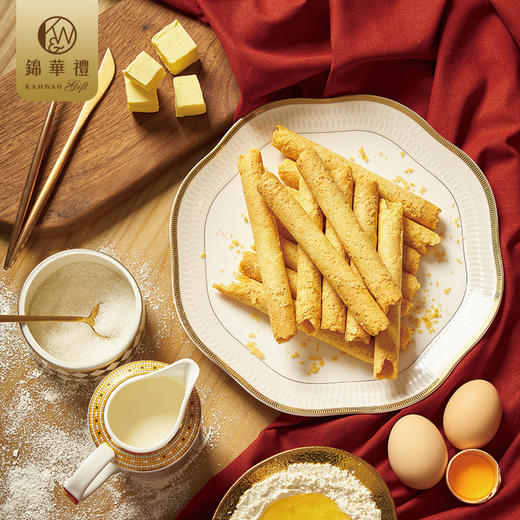 锦华原味蛋卷礼盒500g 商品图2