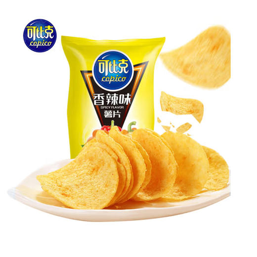 可比克香辣味薯片【60g】 商品图0