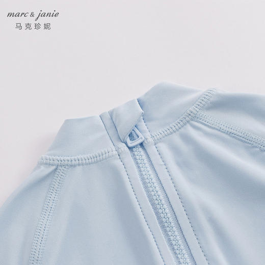【凉感防晒】马克珍妮夏装男童动漫短袖游泳衣泳帽连体泳衣231119 商品图5