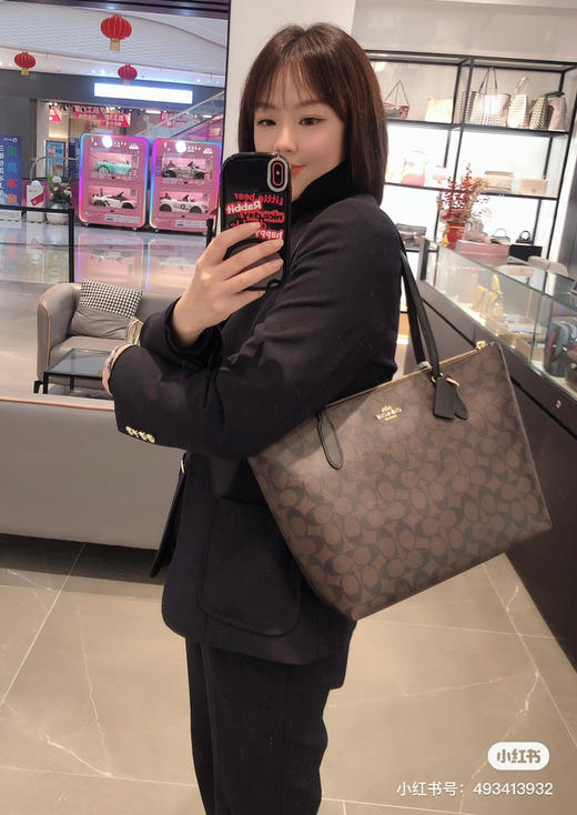 Coach拉链托特包-3色，特价🉐️ 商品图7