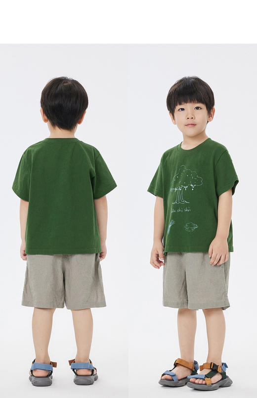 jnby   23年夏款  原创手绘干爽短袖T恤  1N6114030 商品图6